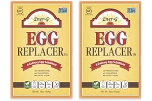 ENER-G FOODS Vegan Egg Replacer by Ener-G | Gluten Free, Vegan, Nut Free, Non-GMO, Kosher | 16 oz Package | 2-Pack