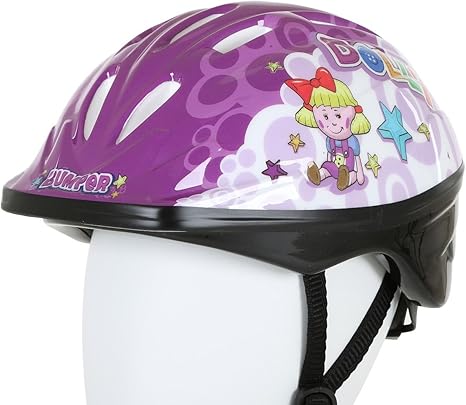 purple kids helmet