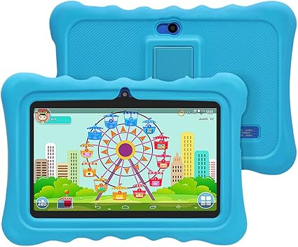Amazon 子供用タブレット 7インチキッズタブレット Android 8 1 Tablet Pc 1gb 16gb 知育ゲーム搭載 1024 600液晶 Wi Fi Bluetooth クアッドコア 日本語対応 保護ケース付き ブルー Yuntab Jp タブレット 通販