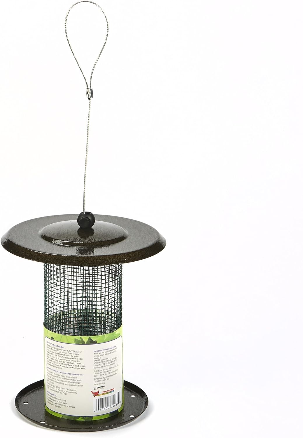 Amazon Com Kaytee Mealworm Nut Mesh Feeder Mealworm Nut Feeder