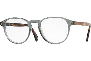 Paul Smith MAYALL PM8263 - 1541 Eyeglasses Translucent Green ivy/ Havana w/ Clear Demo Lens 48mm