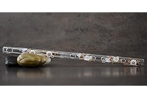 HALL CRYSTAL FLUTES Hall Crystal Flute 11002 - Inline Glass Piccolo in D - Carolina