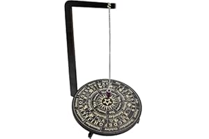 Wood Pendulum Display - Pendulum Crystal Holder Stand | Jewelry Display Stand | Wood Rotating Crystal | Exquisite Design Hold