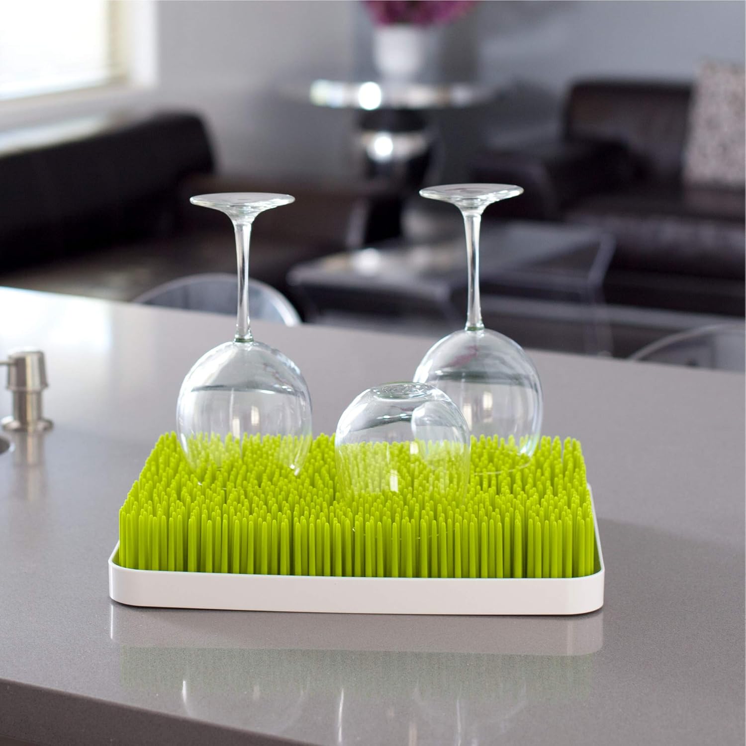 Boon Drying Rack Lawn Countertop, Green : Baby Bottle Drying Racks : Baby