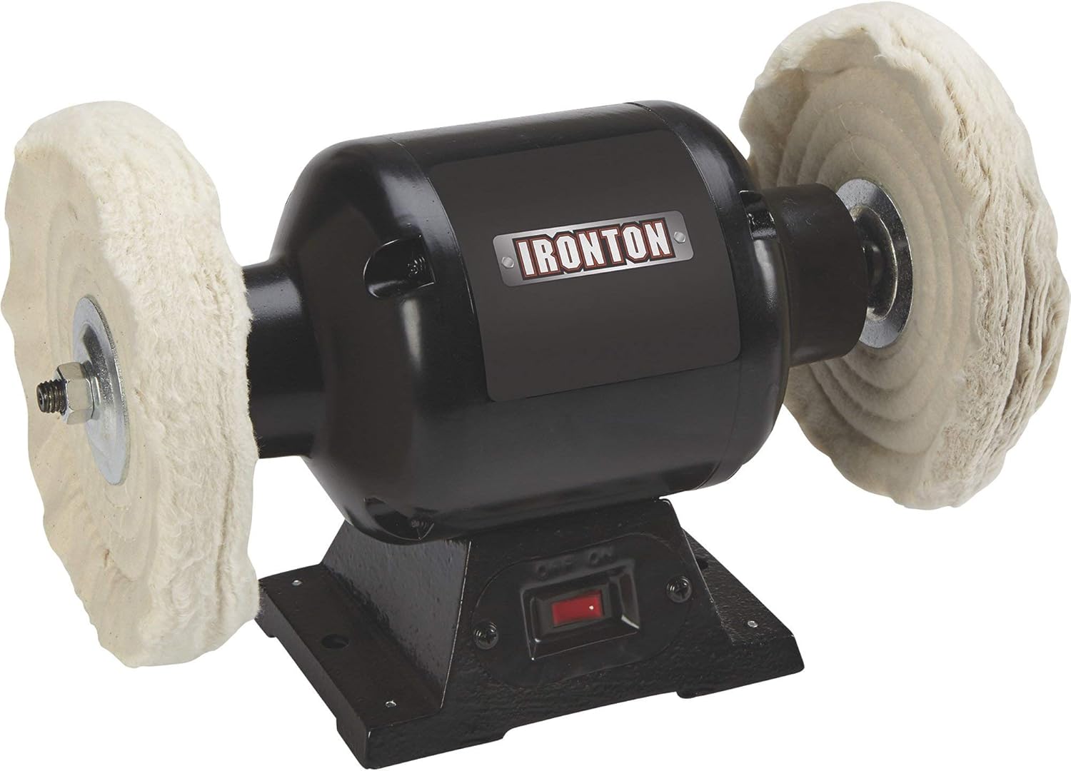 Ironton 8in. Benchtop Buffer - 3/4 HP, 110V, 3450 RPM