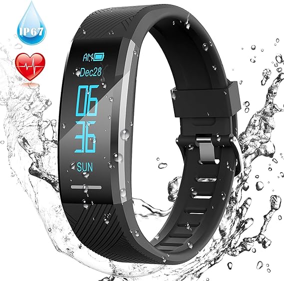 Pulsera de Actividad Inteligente Impermeable IP67, AGPTEK Reloj ...