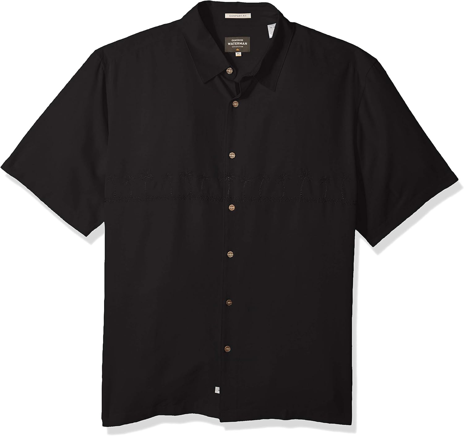 Quiksilver Men's Tahiti Palms 4 Button Down Shirt: Clothing