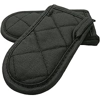 Evoio Potholders and Oven Mitts, Maximum Temperature Hot Handle Holder, Stripe Quilted Pan Handle Sleeve, Glove for BBQ…
