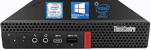 Lenovo ThinkCentre M720q Tiny Desktop Computer, Intel i3-8100
