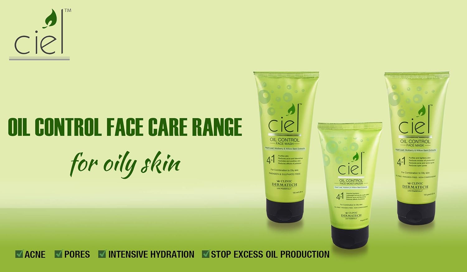 ciel face wash for oily skin