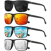 KALIYADI Polarized Mens Sun-Glasses Sunglasses-Men : Classic Sunglasses with UV Protection for Fishing Driving Golf