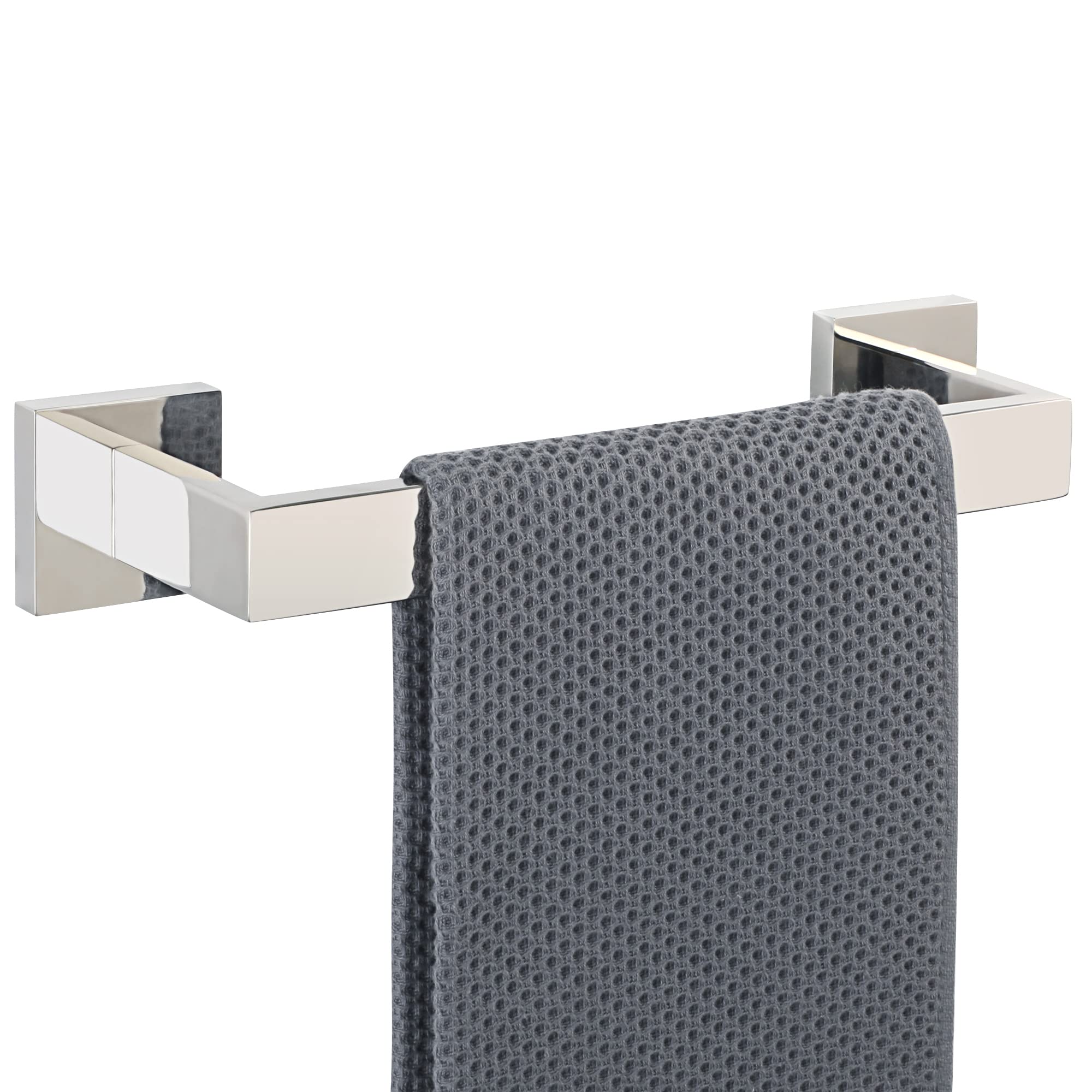 Sayayo Towel Rails Wall Mounted Bathroom Towel Holder 30CM Towel Bar, SUS-304 Stainless Steel Polished Chromed