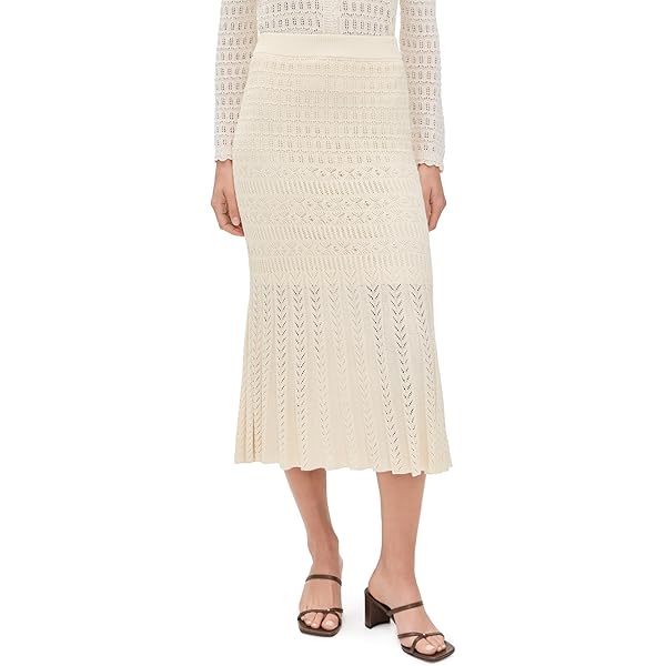 ソサエティー('89米) Crochet Midi Skirt by Z SUPPLY at Amazon Women's Clothing store