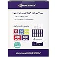 Prime Screen Multi Level Marijuana(THC) Urine Test Kit. Highly Sensitive THC 5 Level Drug Test Kit. Detects at 15 ng/mL, 50 ng/mL, 100 ng/mL, 200 ng/mL and 300 ng/mL [5 Pack]