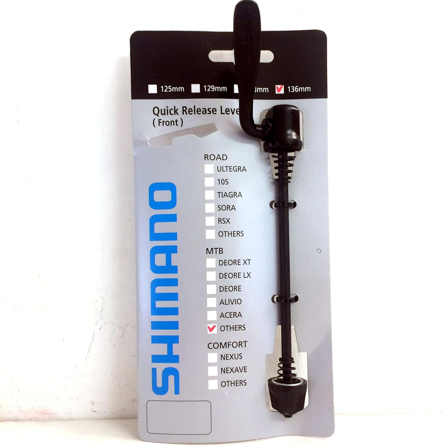shimano xt quick release