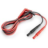 OX60 60-Inch Silicone Test Leads for Multimeters and Clamp Meters,Insulated | Soft Silicone Cables Resist Tangling and Remain Flexible in Hot or Cold Conditions