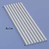 D-Line Mini Cable Trunking 8-Pack 30mm x 15mm 1m White view 4