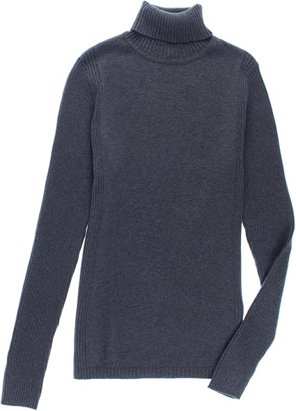 gray turtleneck sweater