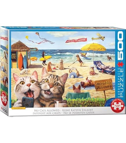 Eurographics Honey For Sale 500-Piece Jigsaw Puzzle - Fun Road Trip Scene