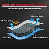 Zettum BBQ Cover 208 cm Large Grill Cover 6 Burner 600 Series PU view 4