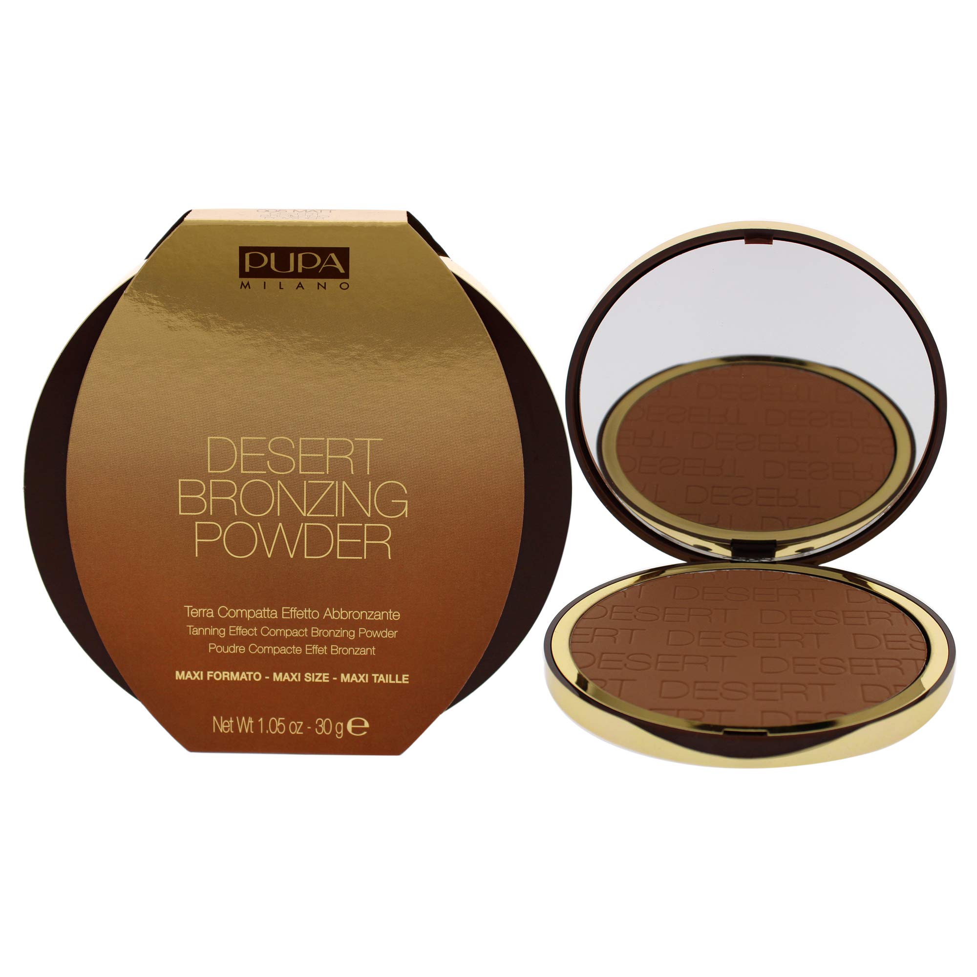 Pupa Desert Bronzing Powder, Light Sun Matt