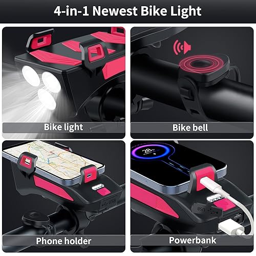 Phone Holder For Bike Light, In Lights Lights With Power Bank