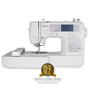 Brother SE400 Combination Computerized Sewing and 4x4 Embroidery Machine