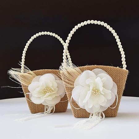 flower girl baskets amazon uk