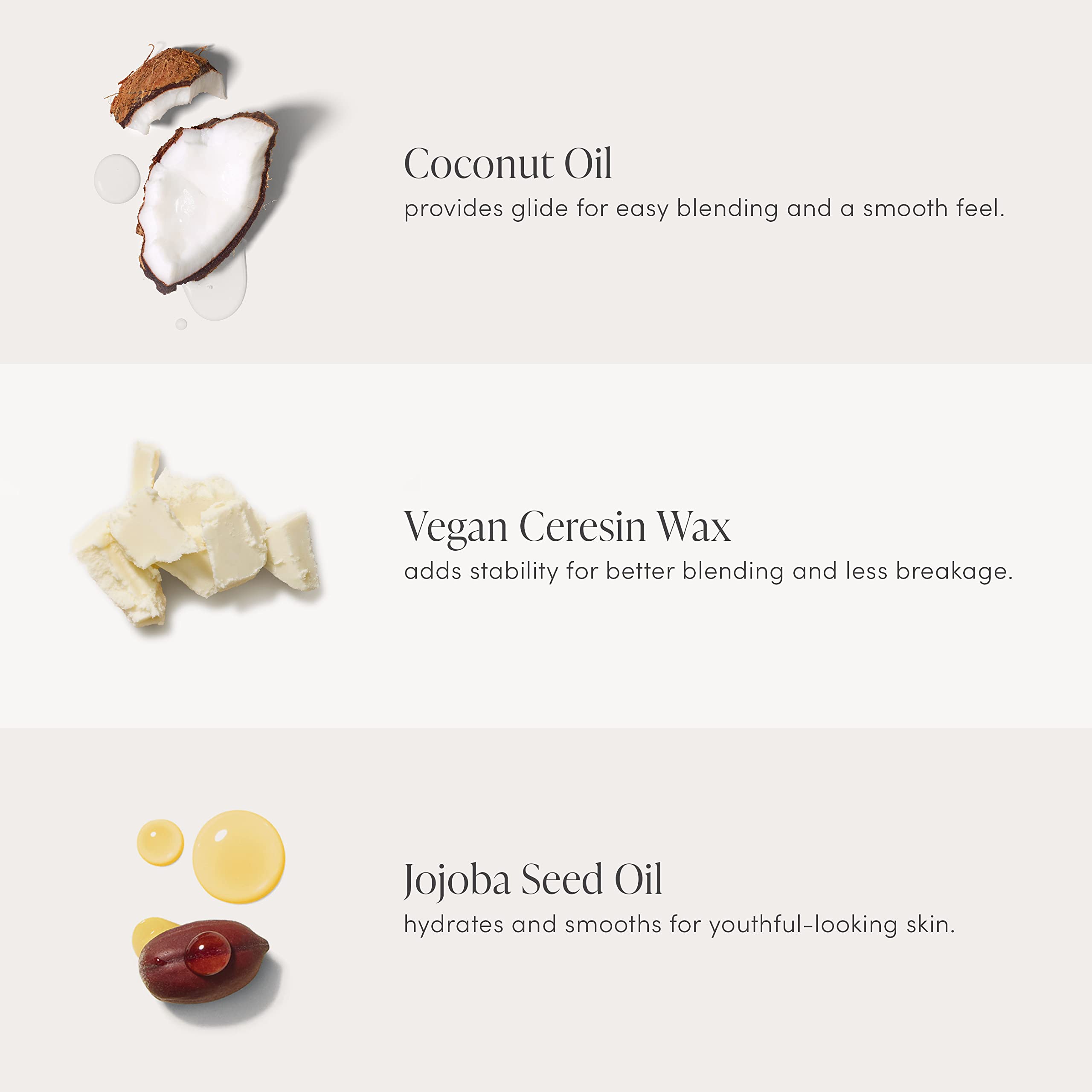 jane iredale Glow Time Blush Stick | Creamy Multitasking Makeup with Skin Nourishing Ingredients | Non-Comedogenic, Vegan & Cruelty-Free | 5 Shades