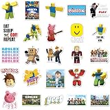 Lanseede Roblox 50pcs Stickers Waterproof Blox Decals for Laptop Car Bottle view 2