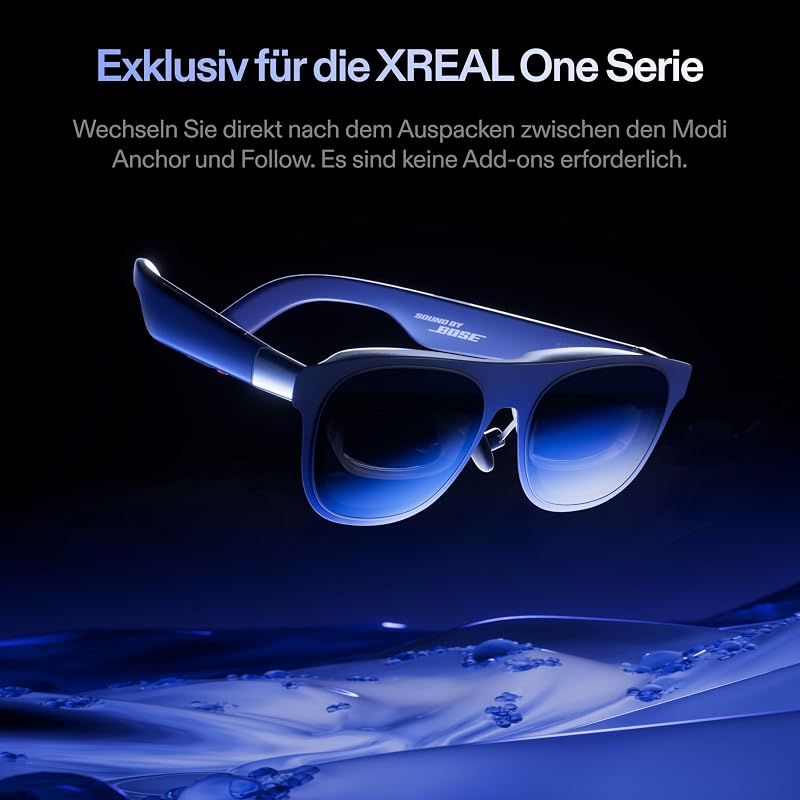 1S AR/XR Brille, 500" Virtuell Bildschirm, 52° Sichtfeld, Native 3DoF