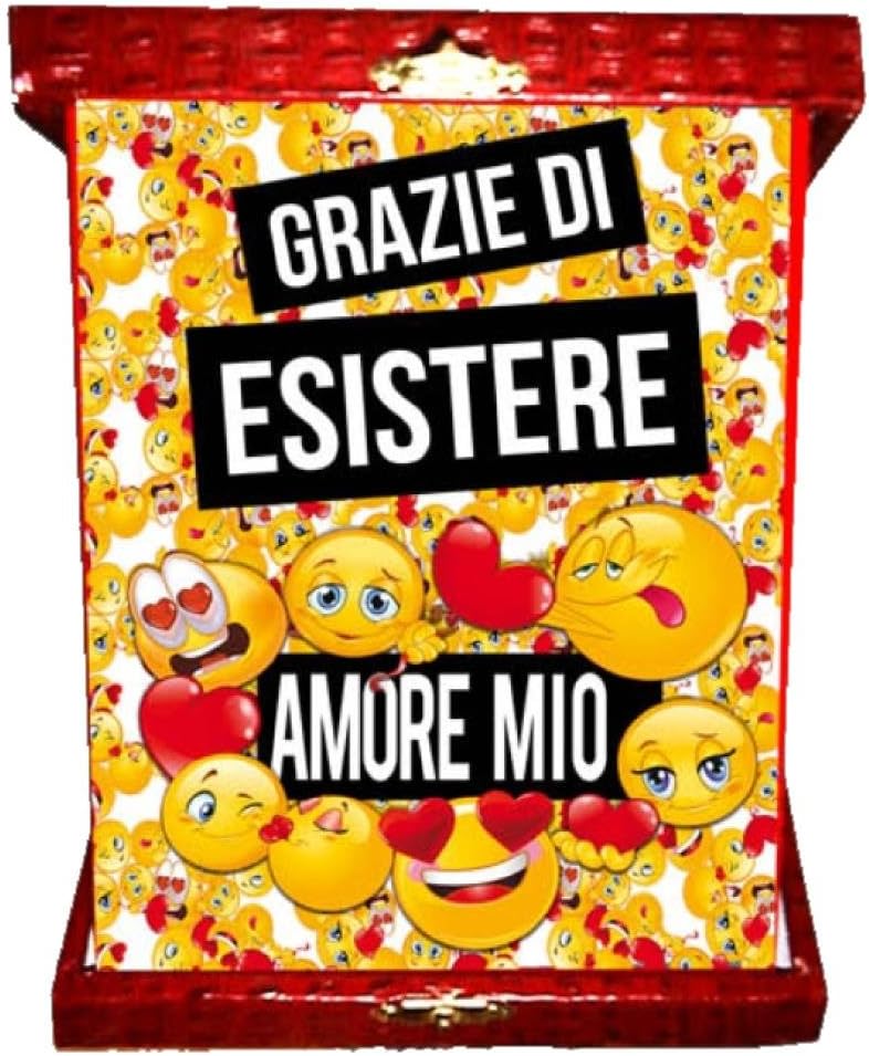 Targa Smile Grazie Di Esistere Amore Mio Idea Regalo San Valentino Amazon It Giochi E Giocattoli