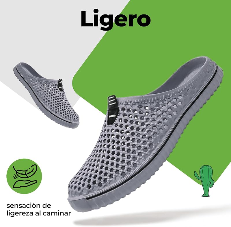 Unisex Zuecos Hombre Mujer Zapatillas de Playa 41 EU