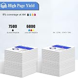 SHUOLEI 113 Ink Bottle Multipack for Epson EcoTank ET-16150 ET-15000 4 Pack BK view 3