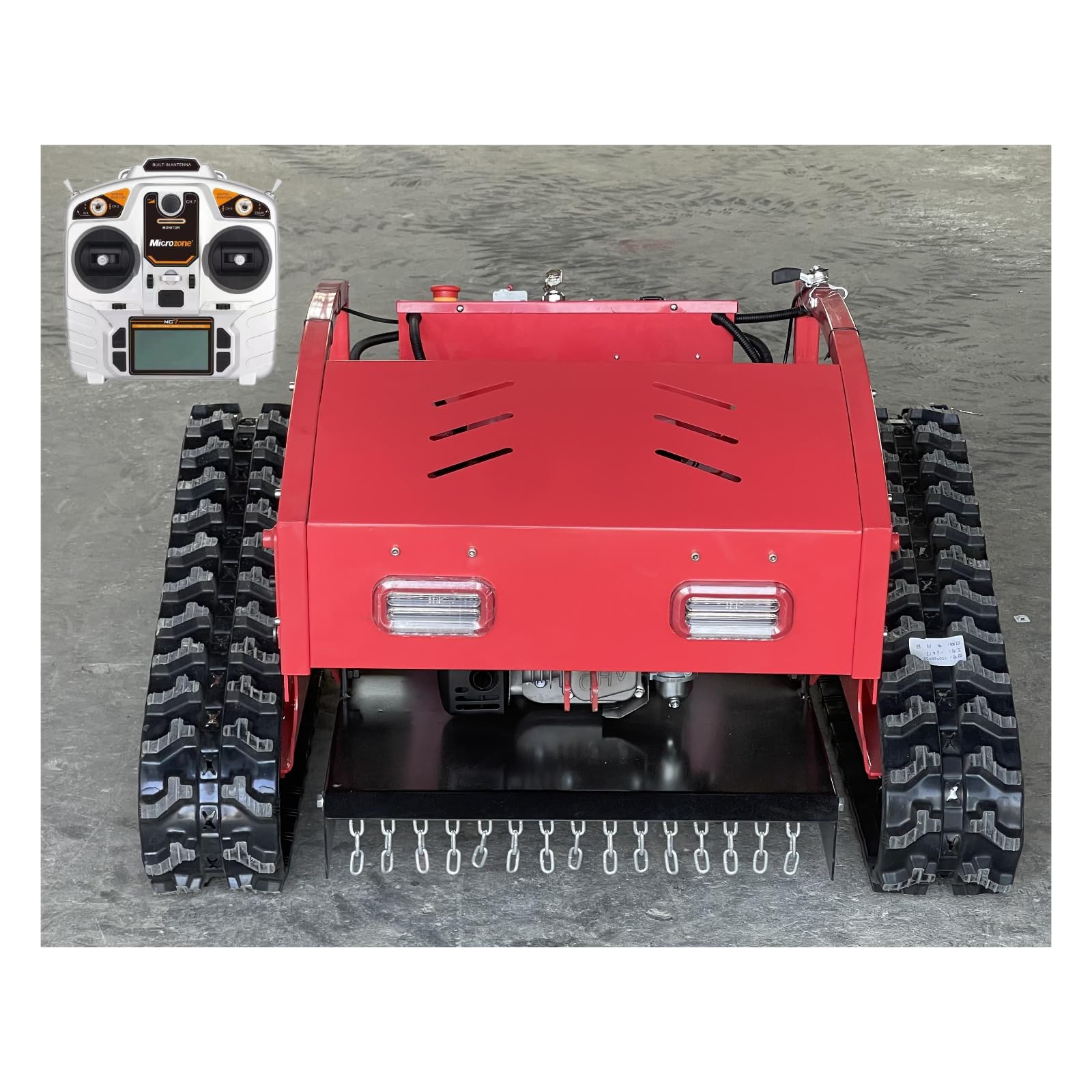 remote-control-lawn-mower-small-crawler-oil-electric-hybrid-four-wheel