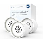 Clearly Filtered Water Filter Pitcher Replacement, Pitcher Filters, 3 Pack | Filter Refill Reduces Fluoride, Lead, PFAS, Microplastics, Arsenic, Chlorine, 100 Gallon Life, NSF Certified, BPA Free