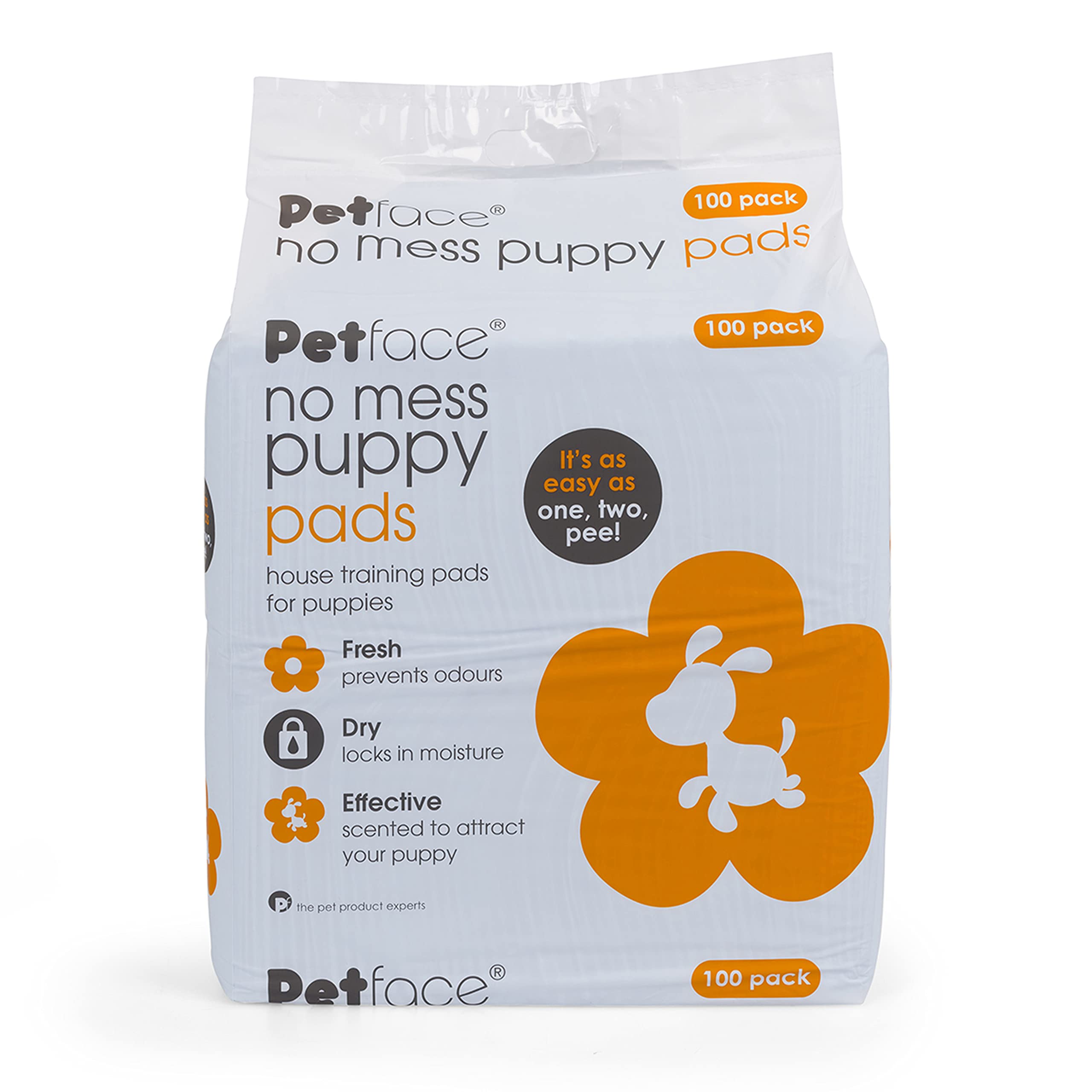 Petface No Mess Puppy Training Pad, 100-Piece