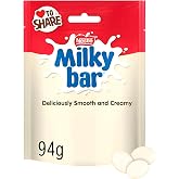 Milkybar White Chocolate Giant Buttons Pouch, 94g