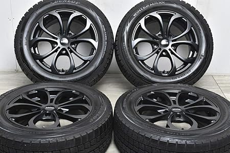 Amazon 中古 スタッドレスタイヤホイール 4本セット 16インチ 6 5j 45 5 60r16 92q タルガ 製ホイール A340 タイヤ ホイールセット 車 バイク