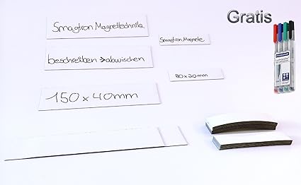 Smagtron Magnettechnik - Lote de pizarras blancas magnéticas para ...