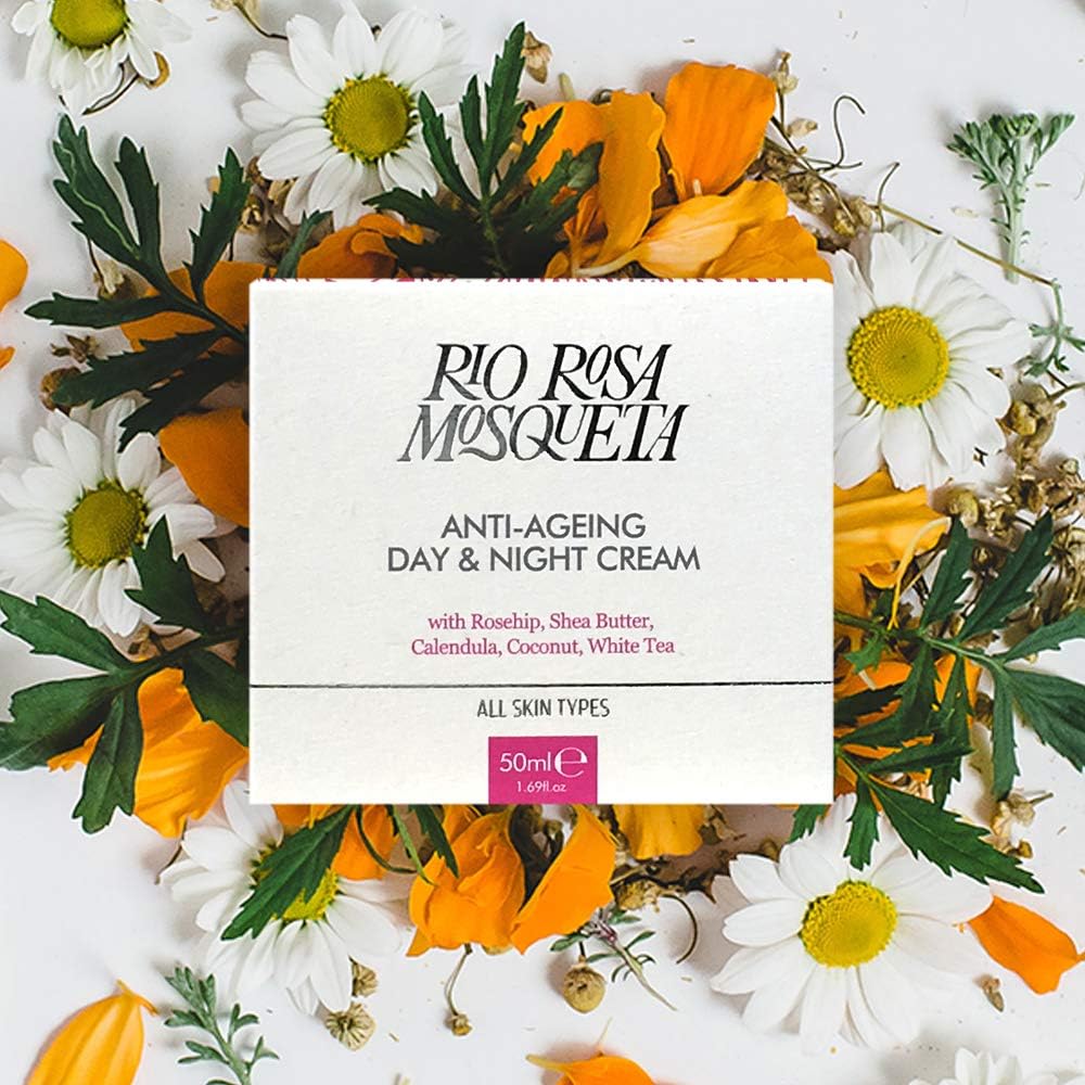 Rio Amazon Anti-Ageing Organic Rosa Mosqueta Day and Night Cream 50ml - Image 3