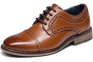 Bruno Marc Boy's Dress Shoes Classic Formal Leather Oxfors Shoes