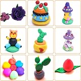 Artecho Polymer Clay Set 50 Colors with Tools Bake Oven DIY Crafts Gift view 5