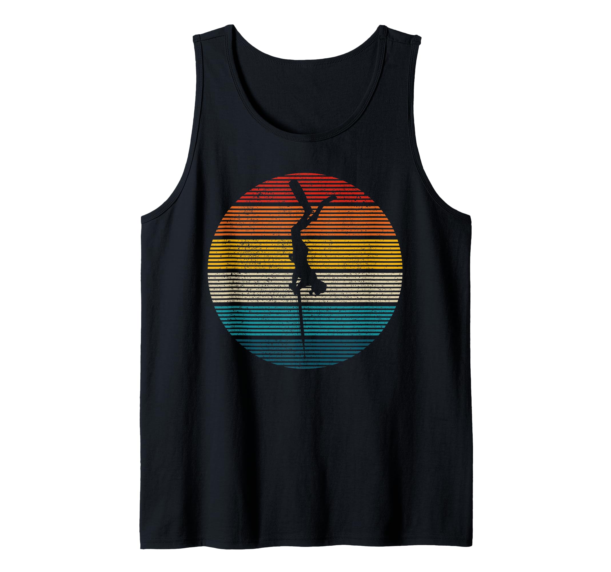 Spearfishing Vintage Spear Free Diving Spearfisherman Tank Top