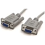 StarTech.com 10' RS232 Serial Null Modem Cable - Null modem cable - DB-9 (F) to DB-9 (F) - 10 ft (SCNM9FF)