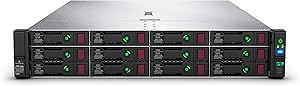 HPE ProLiant DL380 Gen10 Rack Server with one Intel Xeon Gold 5218R Processor, 32 GB Dual Rank Memory, and 8 Small Form Factor (SFF) Drive Bays