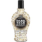 European Gold Dark Star 6000X Ultra-Dark Tanning Lotion with Triple - Bronze Formula for Deep, Long-Lasting Tan and Skin-Nourishing Ingredients - 12 oz