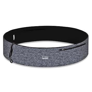Formbelt® Plus Sport-Bauchtasche mit Reißverschluss, Laufgürtel für Handy Smartphone, elastische Lauftasche iPhone 8 8 Plus X