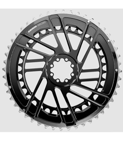 Amazon.com : SRAM RED AXS 2x Power Meter Chainring Kit - 50/37t