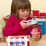 Melissa & Doug Scoop and Stack Ice Cream Cone Wooden Magnetic Set view 8
